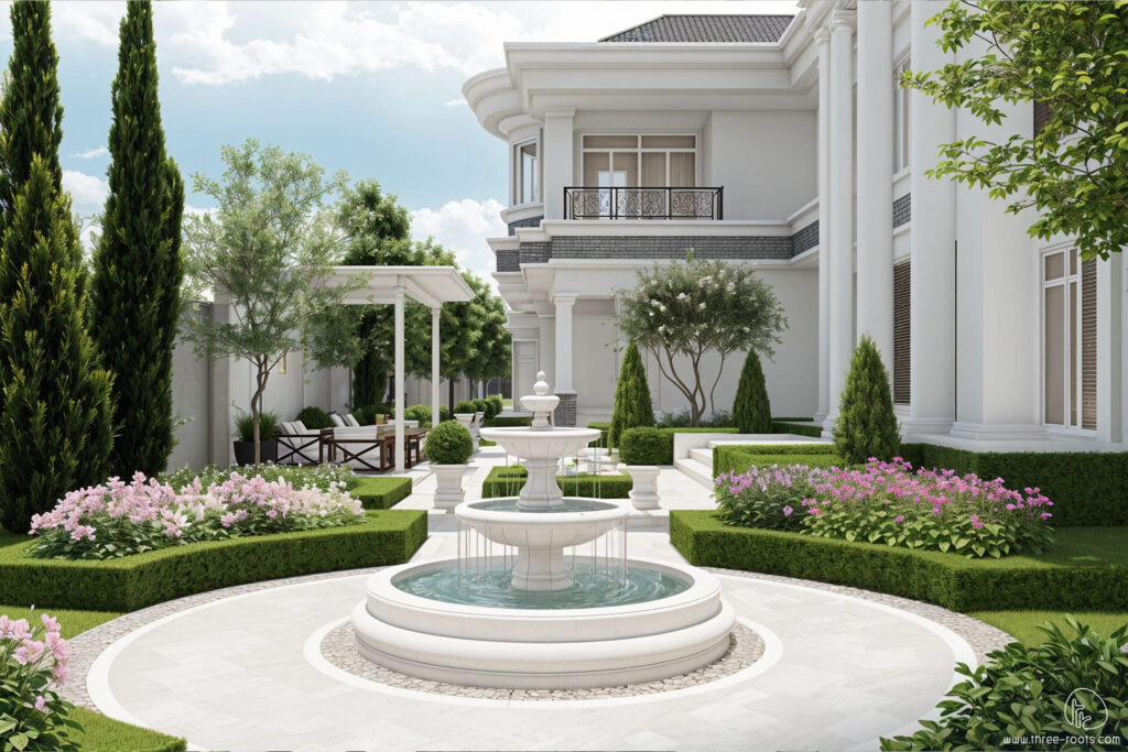รับออกแบบสวน_หมู่บ้านเศรษฐกิจ บางแคเหนือ_สวนเรสซิเดนทัล